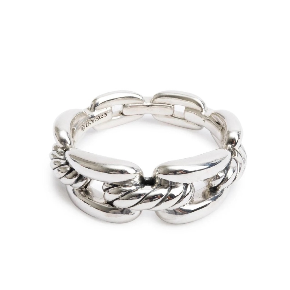 David Yurman .925 Wellesley Link Ring  
Size 6